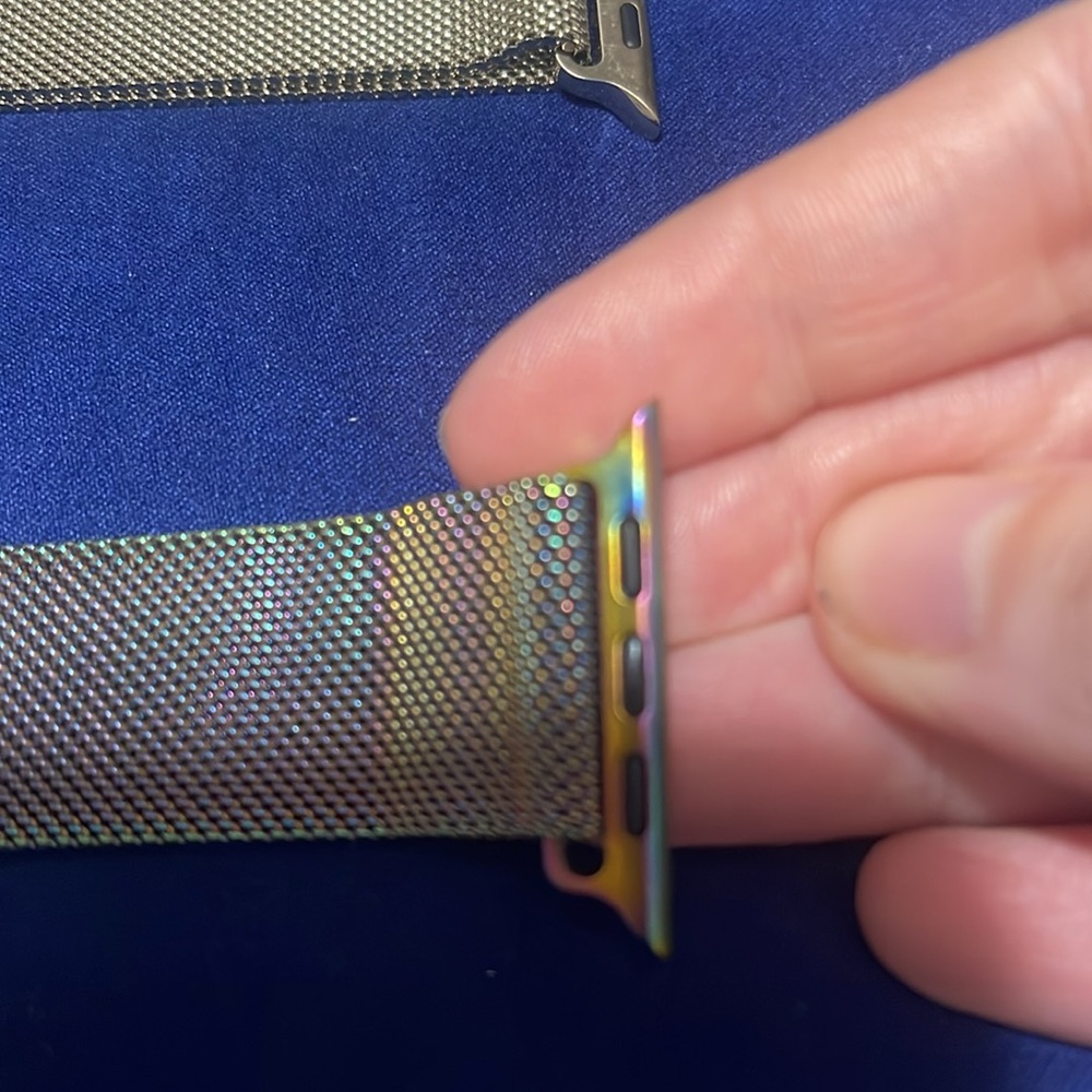 Stainless Steel Mesh Watch Band Apple band never used my watch is a 45mm - Picture 2 of 4